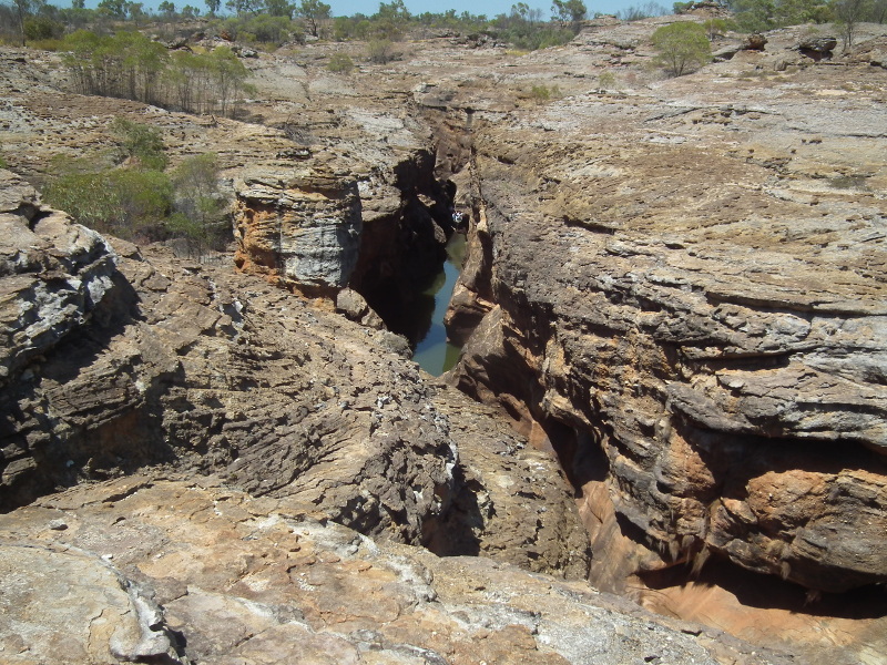 Cobbold Gorge from above