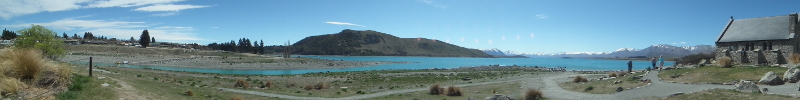 Lake Tekapo Banner