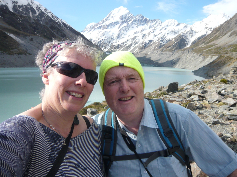 David & Sue at Hooker Lake