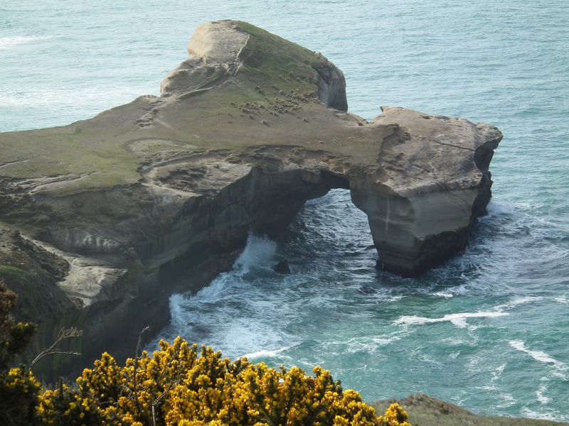 View from cliffs