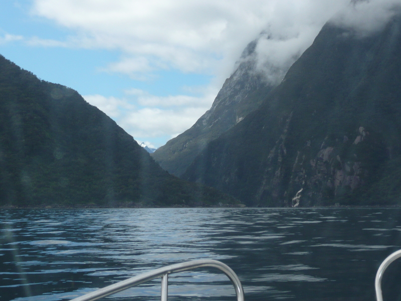 View from boat on return