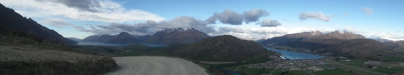 Banner view from Remarkables Road