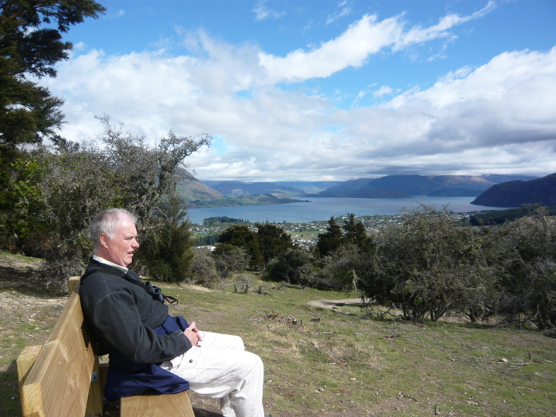 David resting on Iron Mountain