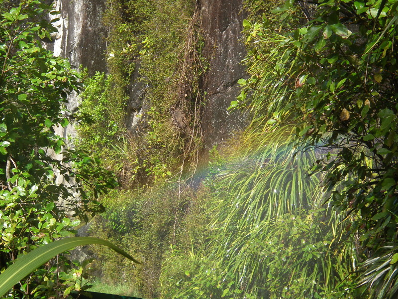 Nice view with rainbow