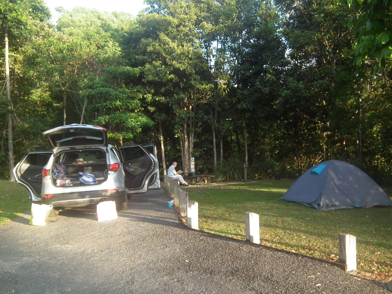 Camping at Speewah